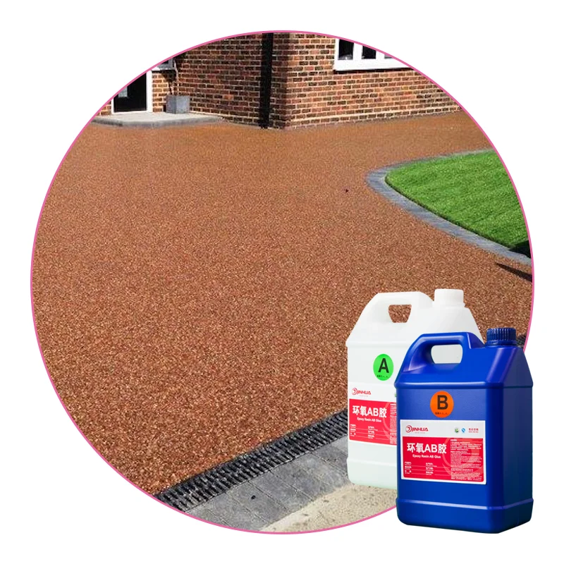 Vuba Resin Bound Surfacing Self-leveling Epoxy Resin Flooring Floor Gravel Resin Stones for Concrete Floor Outdoor Use