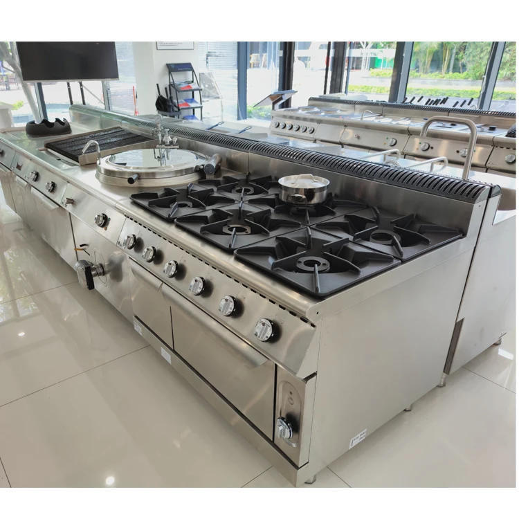 Professional Modular Commercial Heavy Duty Kitchen Equipments Stainless Steel Fabrication Customizable
