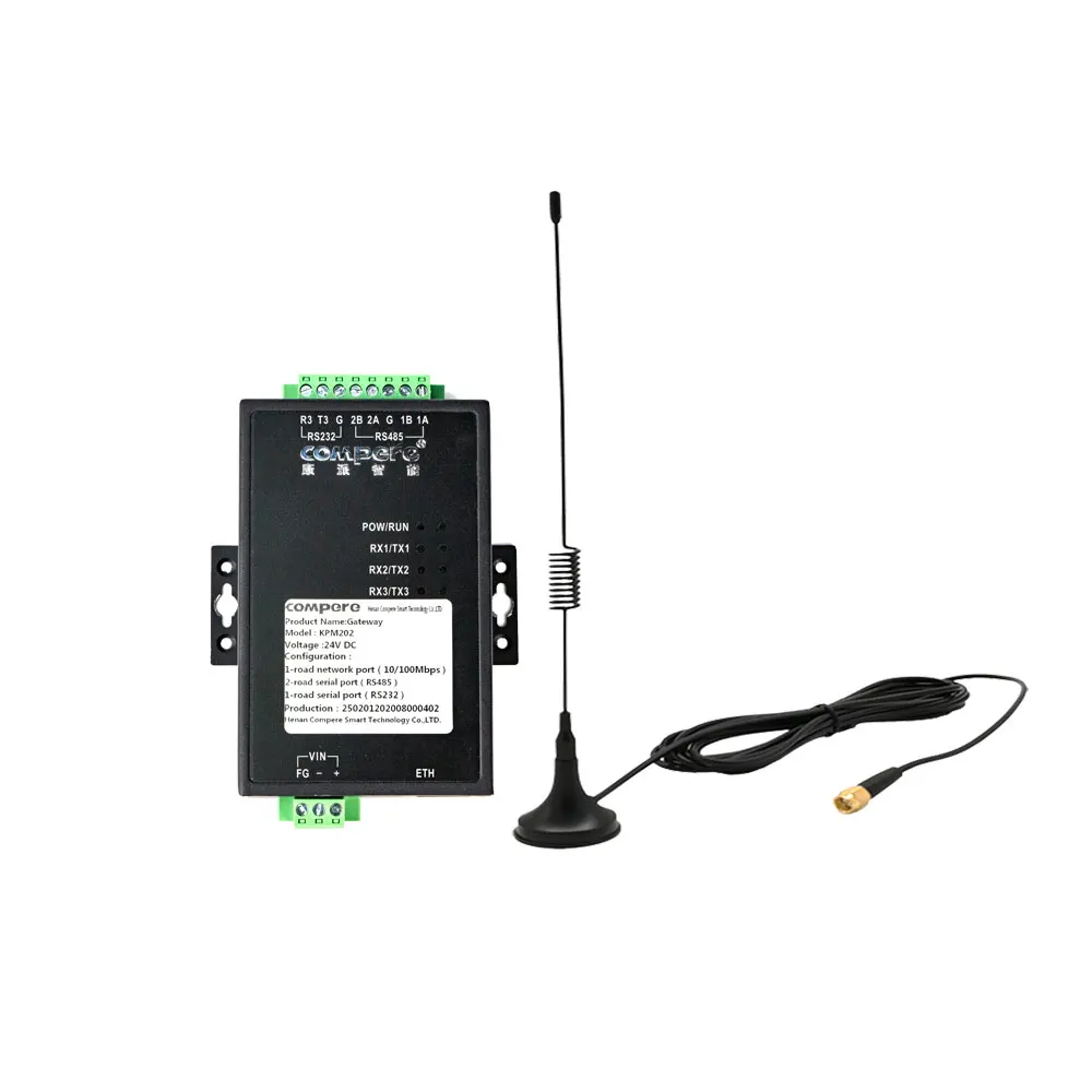 GPRS 3G 4G WIFI RJ45 smart meter data collector modbus tcp gateway serial  to ethernet converter