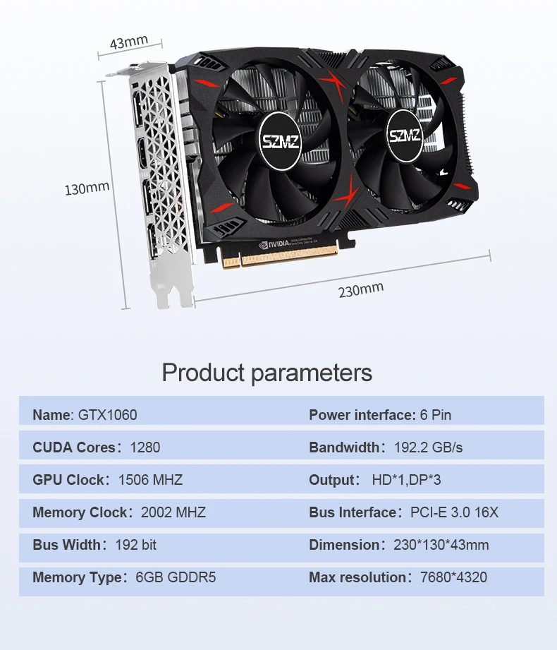 1060 6gb Vs 1660 Ti Video Card Gtx 1060 1070 Ti 1660 1660s Gaming Graphics Cards Best Price