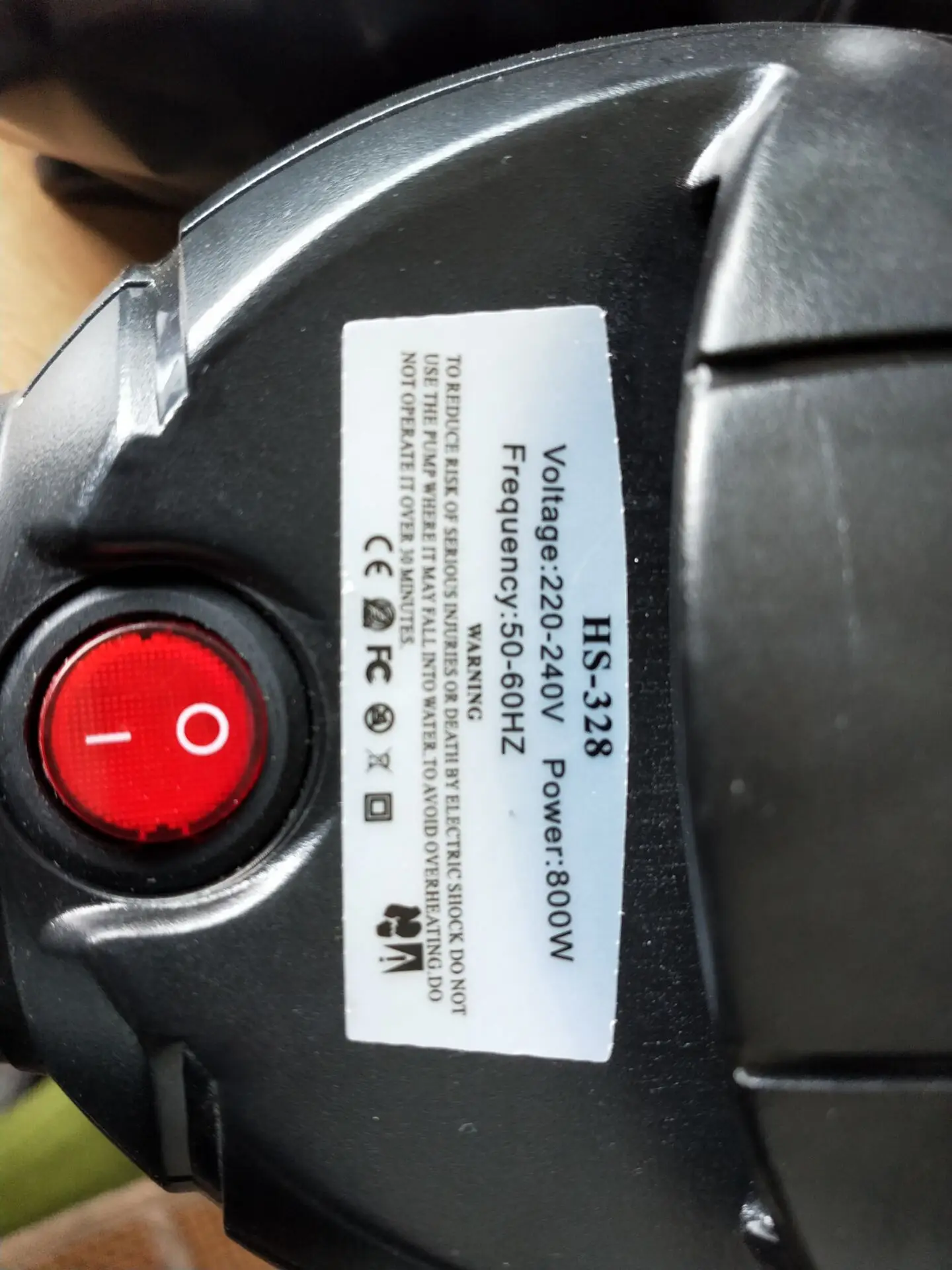 800W 2.9 PSI High Pressure Electric air Pump for Zorb Ball,bumper Ball,air Track  HS-328