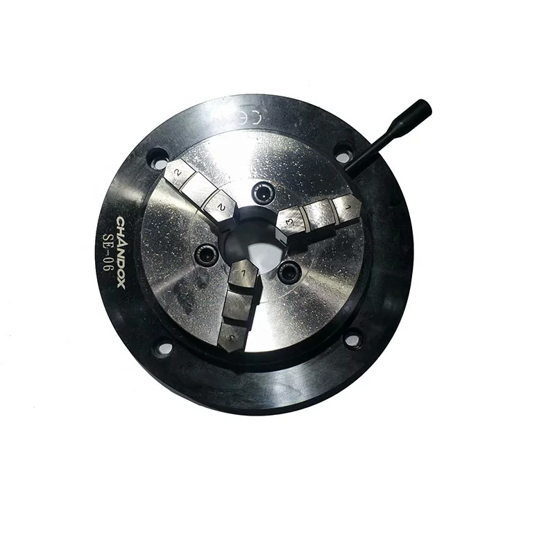 Taiwan CHANDOX Precision Chucks SE-02 CNC Lathe Chuck Jaw Manual Chuck