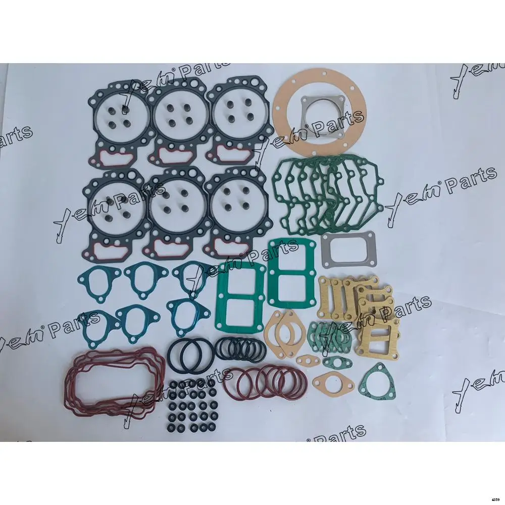 6D125 Upper Gasket Kit for Komatsu Engine Parts