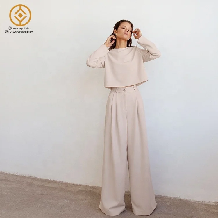 Women Trousers Wide Leg Pants 
