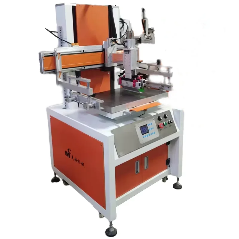 High Accuracy Flatbed Screen Printing Machine 4060 Desktop Type for PE Bag and Paper and Plastic Material Product Printing