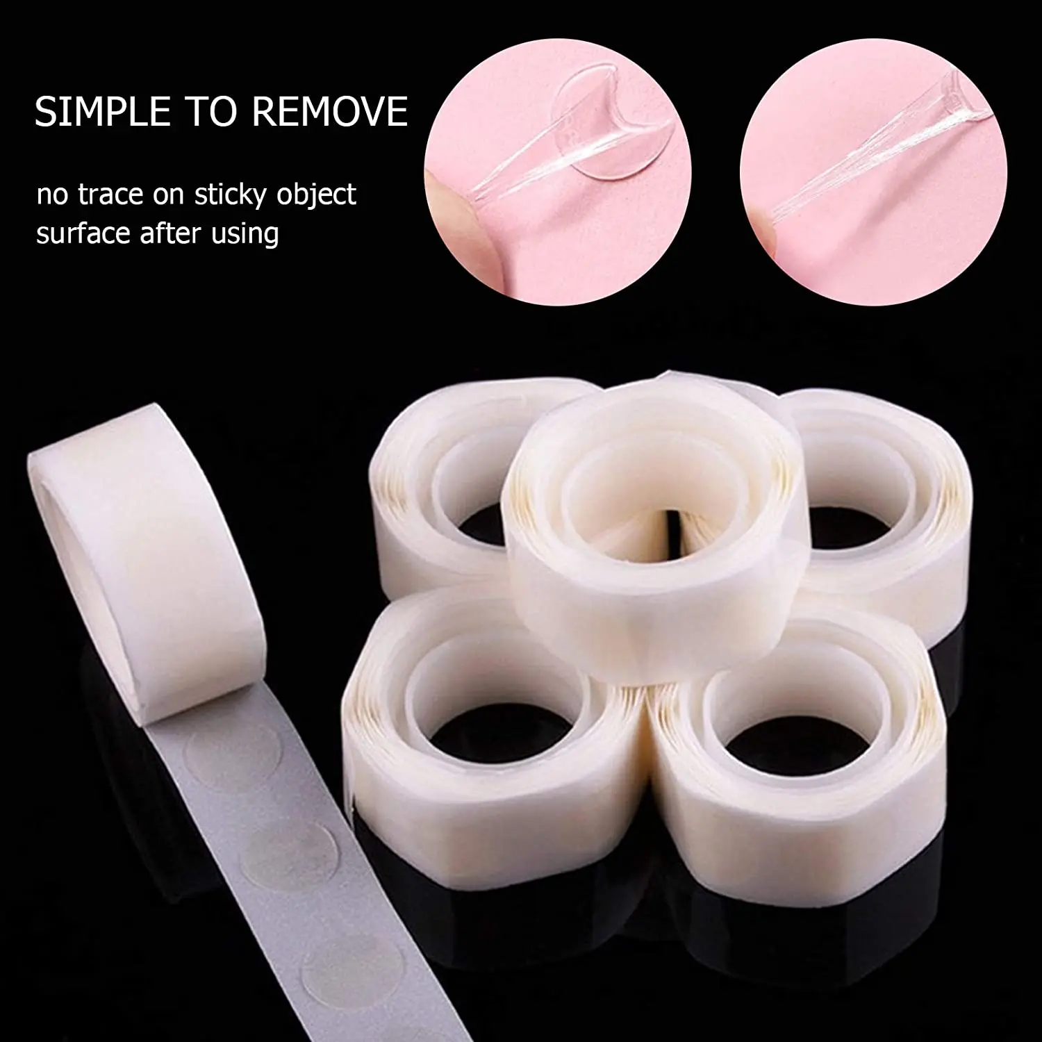 Double Sided Dots Of Glue Tape For Balloons Removable Adhesive Dots