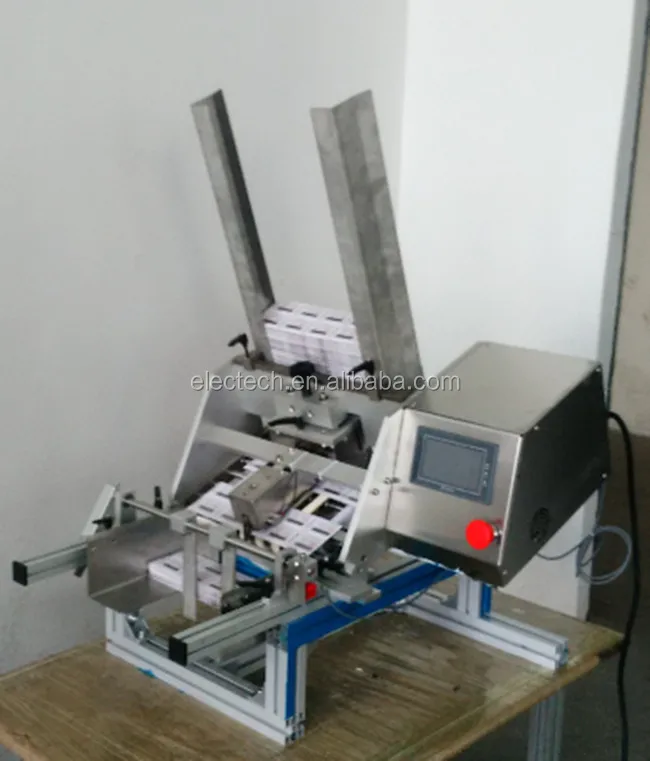 Automatic Paper Counting Machine Paper Card Envelop Counting Machine Card Dispenser Machine
