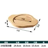 Ovale-188 cm de large-cercle intérieur de 158 cm-bois de chêne