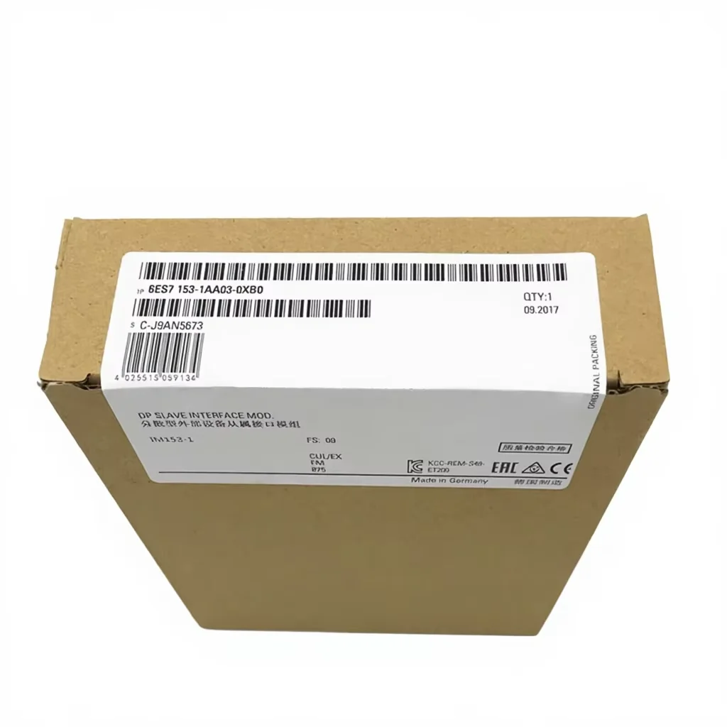 Venditore Oro 6ES7153-1AA03-0XB0 Controller PLC Serie ET 200M Nuovo Originale Disponibile in Magazzino Controller di Programmazione PLC