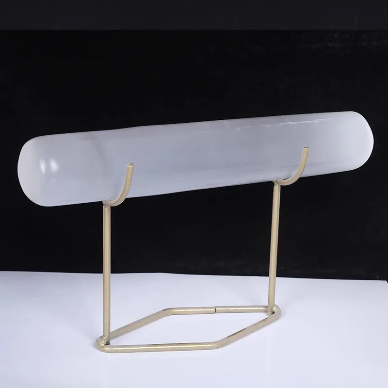 新品 セレナイト 天然石ブレスレット台座 3段2台 新品 セレナイト 天然石ブレスレット台座 3段2台