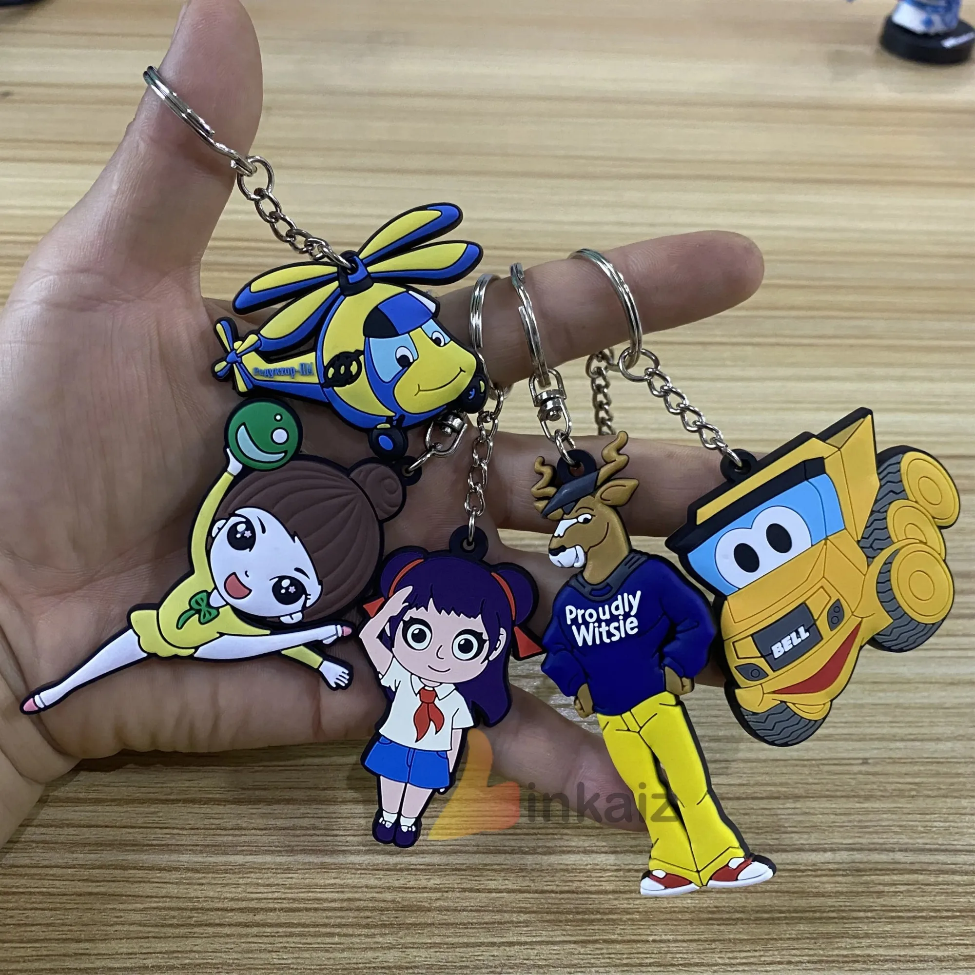 Pvc Keychains 2022 Promotional Items With Logo Custom Rubber Key Chains