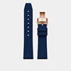 dark blue+rose gold buckle