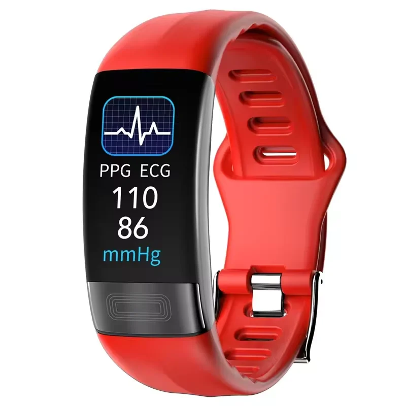 Ecg Smart Watch With Heart Rate Blood Pressure Monitor For