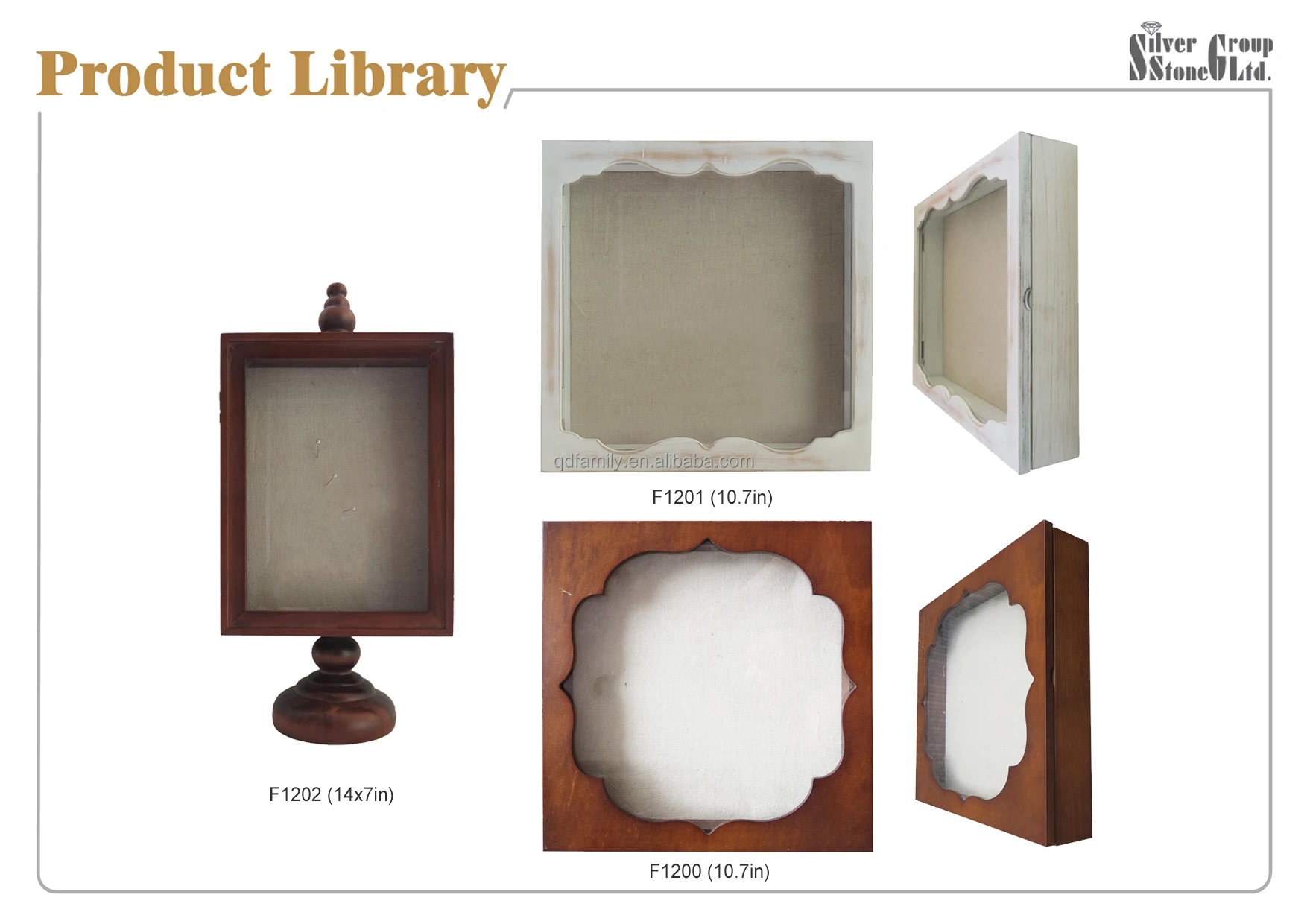 Golden State Art Shadow Box Frame Display Case Great For Collages