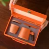 Ensemble deux pièces-Orange