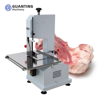 Professional  table top meat saw  Cutting Thickness 0-12cm  band saw meat  food processing electric meat saw