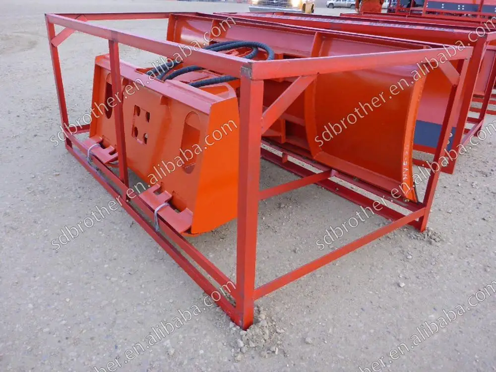 Skid Steer Loader Dozer Blade With Suspension Function - Buy Dozer ...