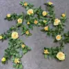 Auspicious Rose Vine - Champagne Color (180 cm)