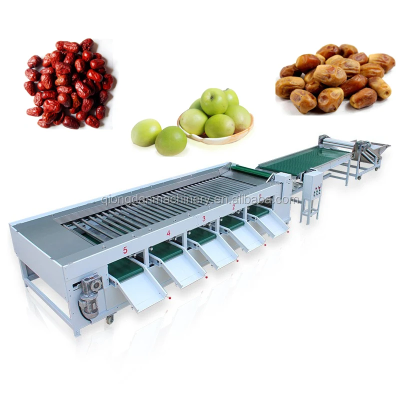 Automatic Potato Size Grading Sorting Machine Sweet Potatoes Radial Sorter and Grader Line Machines Equipment Price for Sale