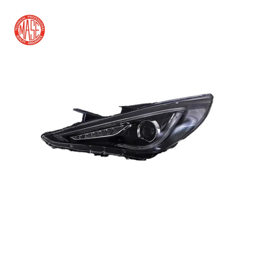 CZJF Plug and Play Q5 Hella 5 Lens Wiping Turn Indicator DRL ACC Module LED Headlamp for Hyundai Sonata 2011 2012 2013 2014 2015