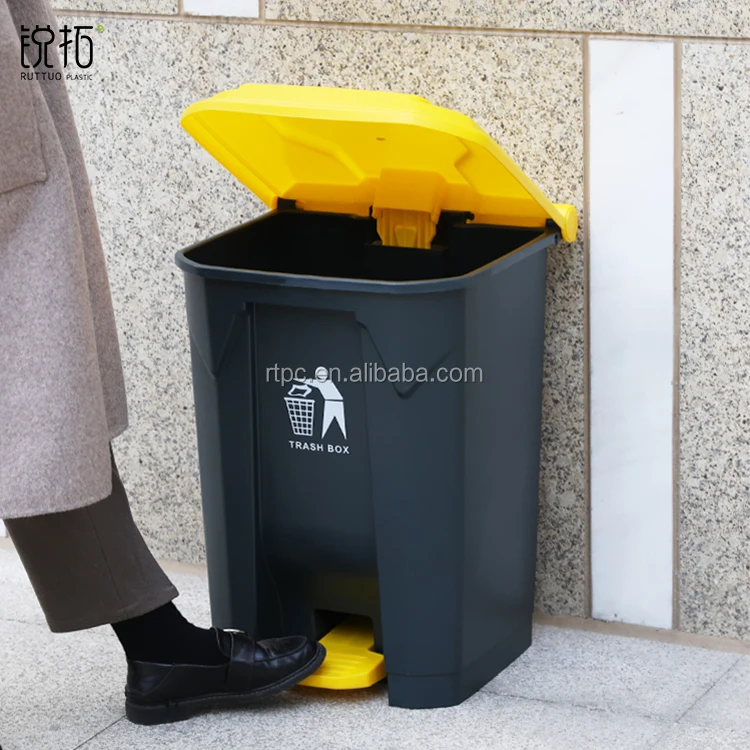 13 Gallon Factory Direct Sell Garbage Bin Indoor Pedal Trash Can