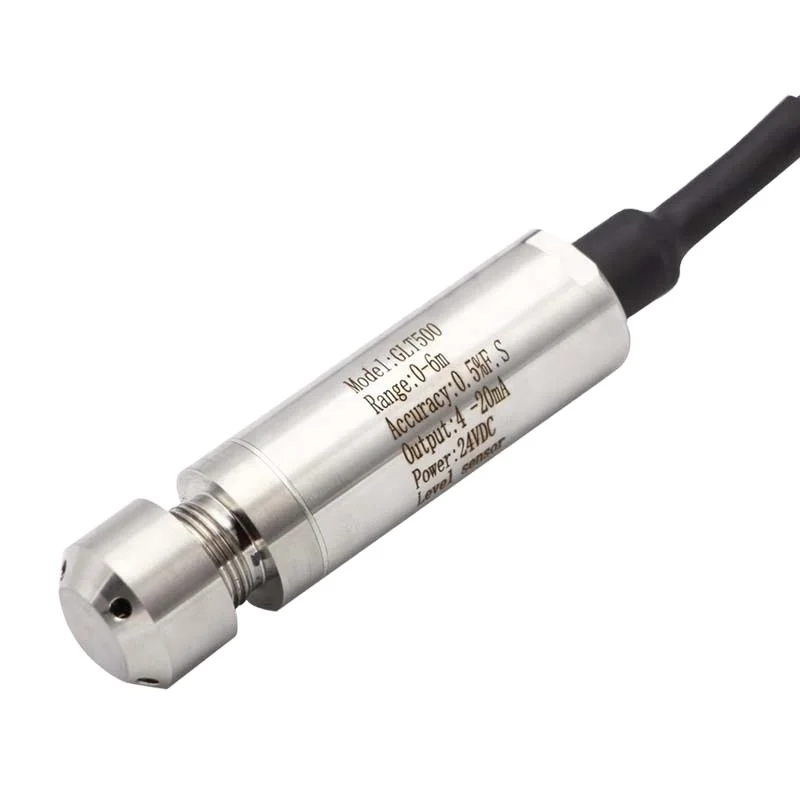 GLT500 Submersible Water Level Sensor for Sewage Treatment Borewell Level Sensor