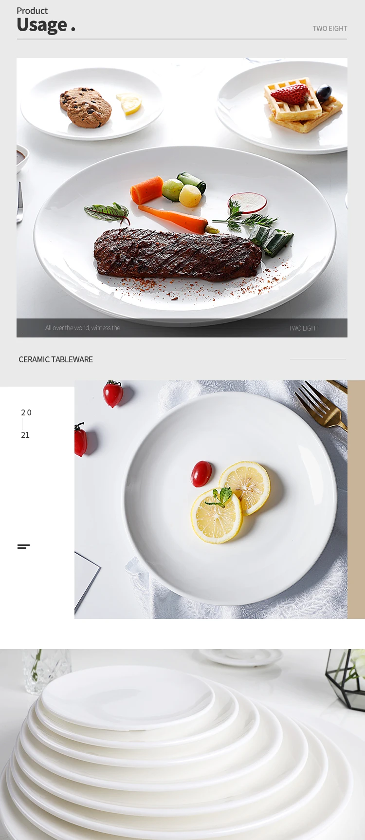 Factory Wholesale Melamine Plates Custom Melamine Dinner Plates