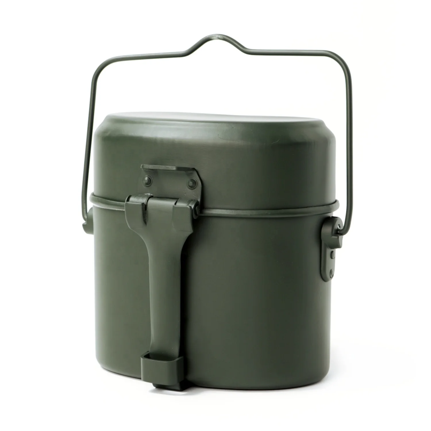 Original Nature Aluminum Mess And Griddle Kits Canteen Pot Patrol