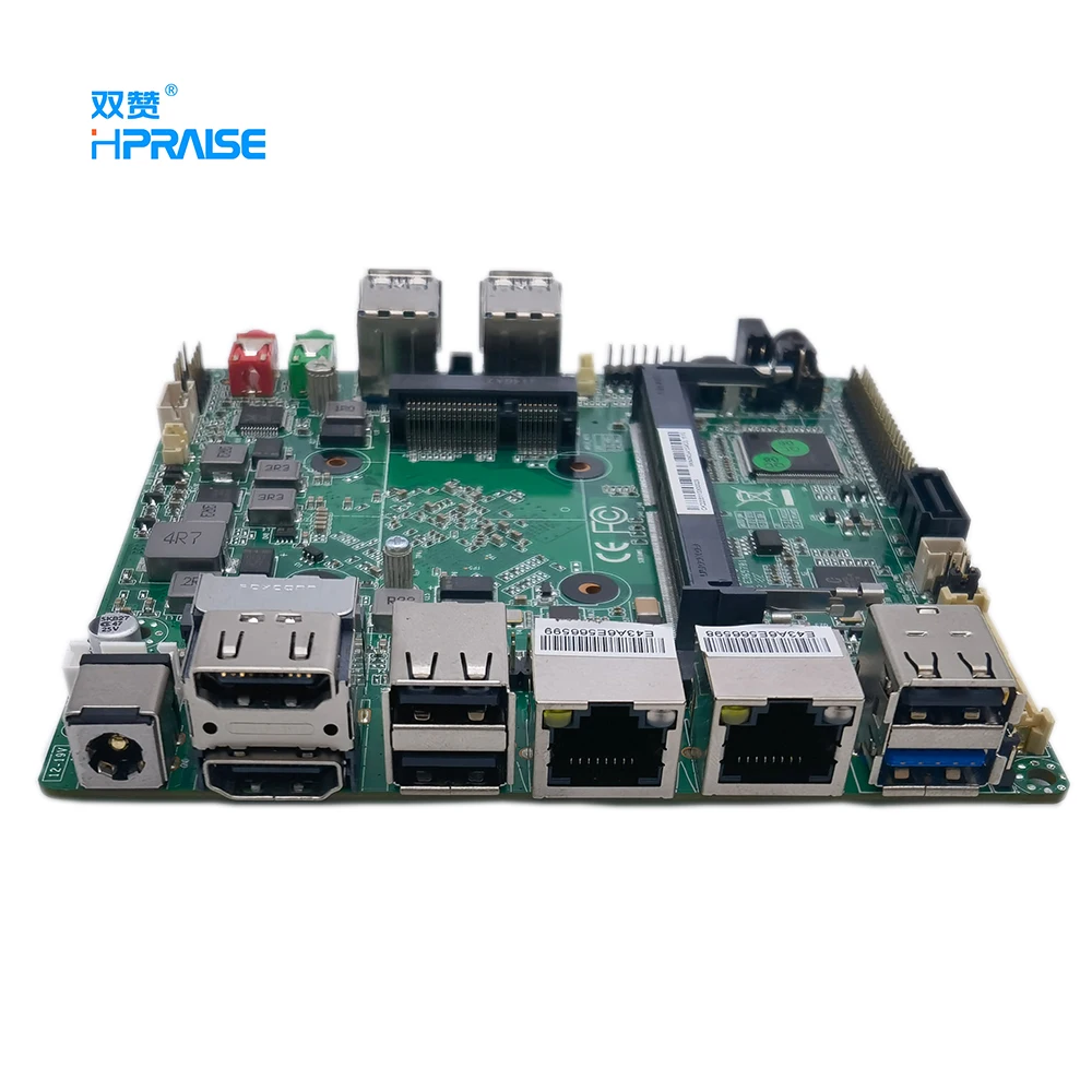 Embedded Industrial Computer Motherboard with J4125 Processor on Board DDR4 LVDS HDM Nano Itx Motherboard