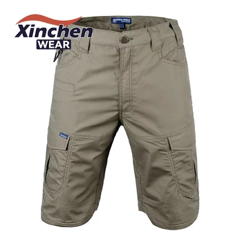 Men's Unisex Summer Tactical Shorts Hot Sale Waterproof Outdoor Shooting Training Camouflage Cargo Pants Woven Fabric