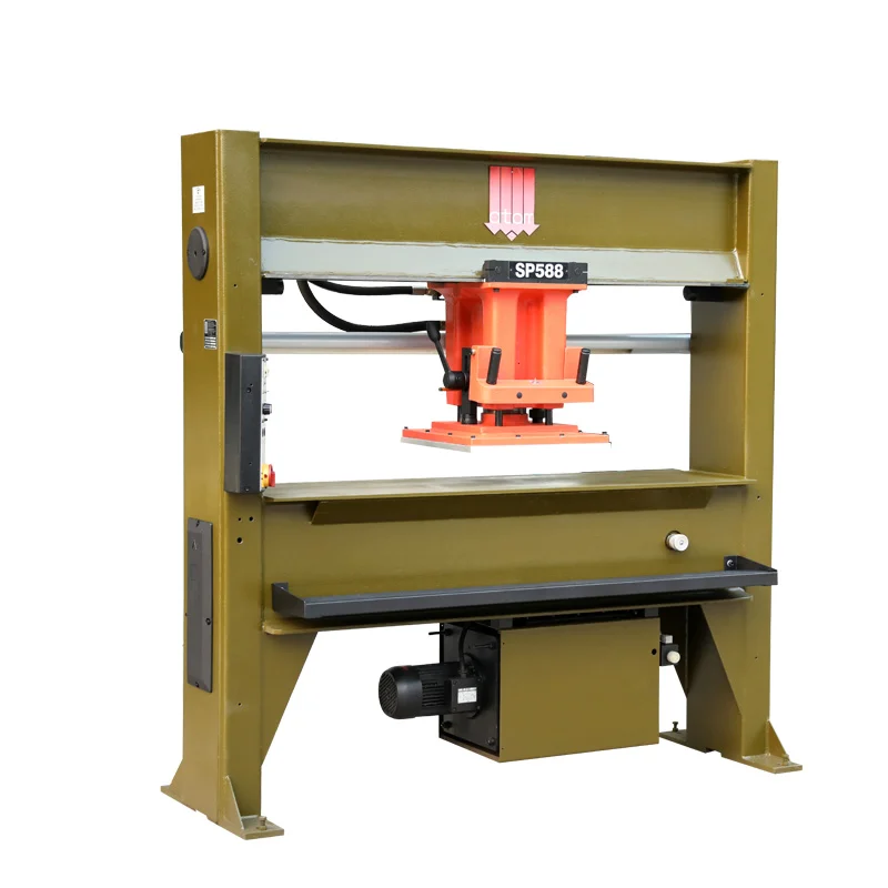 used atom sp588 oildymaic hydraulic cutting press