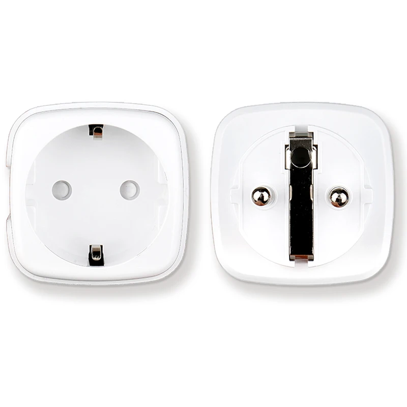 UNKAS 20A EU Smart Plug Tuya Wifi Socket Voice Control Remote for Alexa Yandex Google Home Energy Monitoring Function