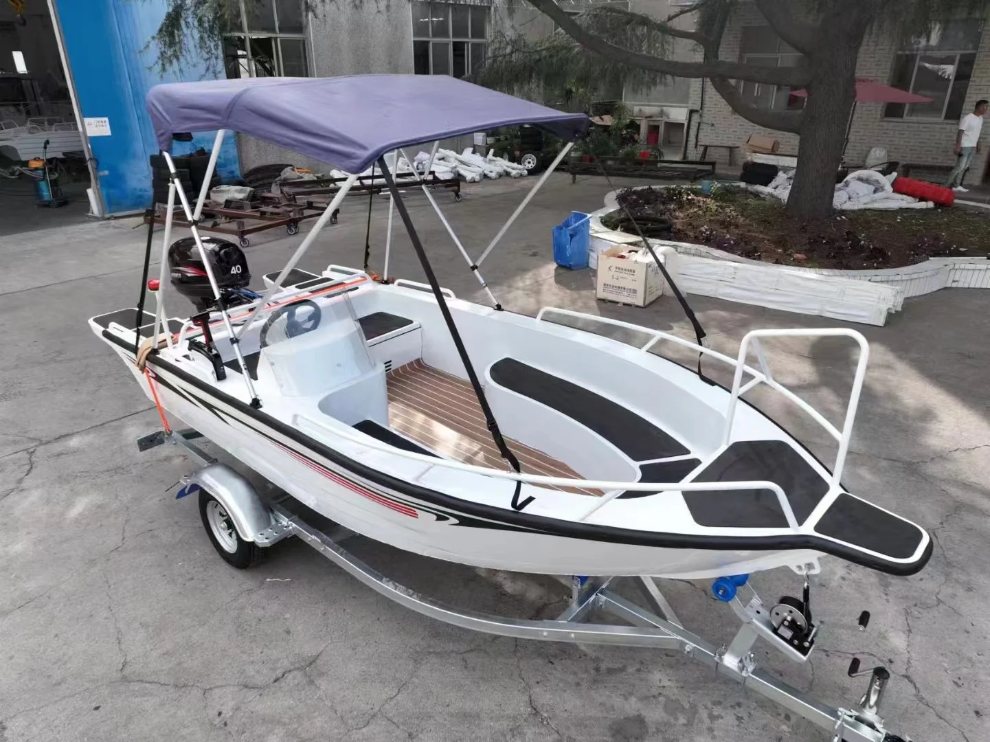New Kindle 16Ft High Speed Cheap Bass Boat Fishing Jon Aluminum Boat
