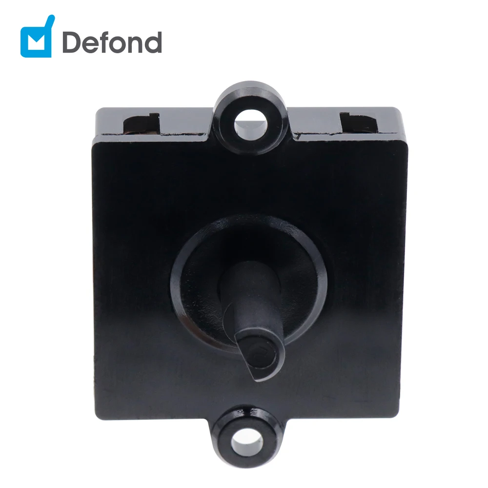 Defond 6A 120VAC 4 Позиции поворотный переключатель диапазонов CYK-1406-1-AAA31-01R 3A 240VAC SP4T поворотный переключатель для вентилятора