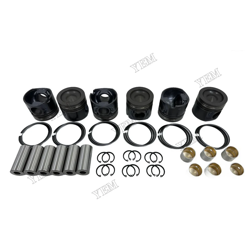 High Performance Pistons Set With Cylinder Piston Ring Suitable for Caterpillar C7 Engine Parts 6