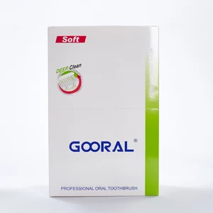 OEM Biodegradable Manual Toothbrush Adults Custom Logo Packaging Disposable Nylon Soft Plastic Regular Size Brush