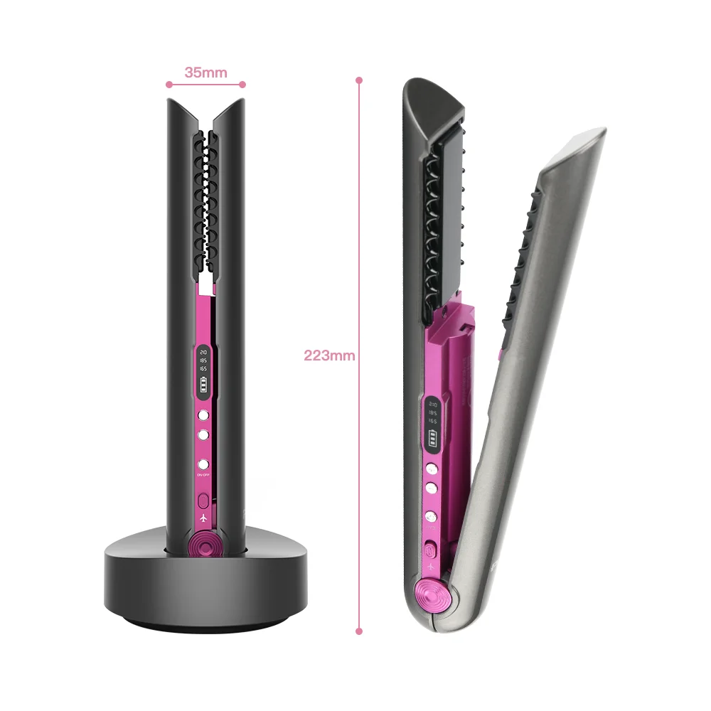 Pritech wireless hair straightener best sale