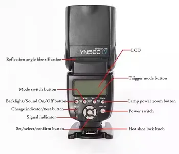 Yongnuo YN-560 IV Wireless Camera Flash Speedlite for Photography for Enhancing Your Shots detail image