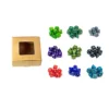 Multi Random with Kraft windowed cardboard box