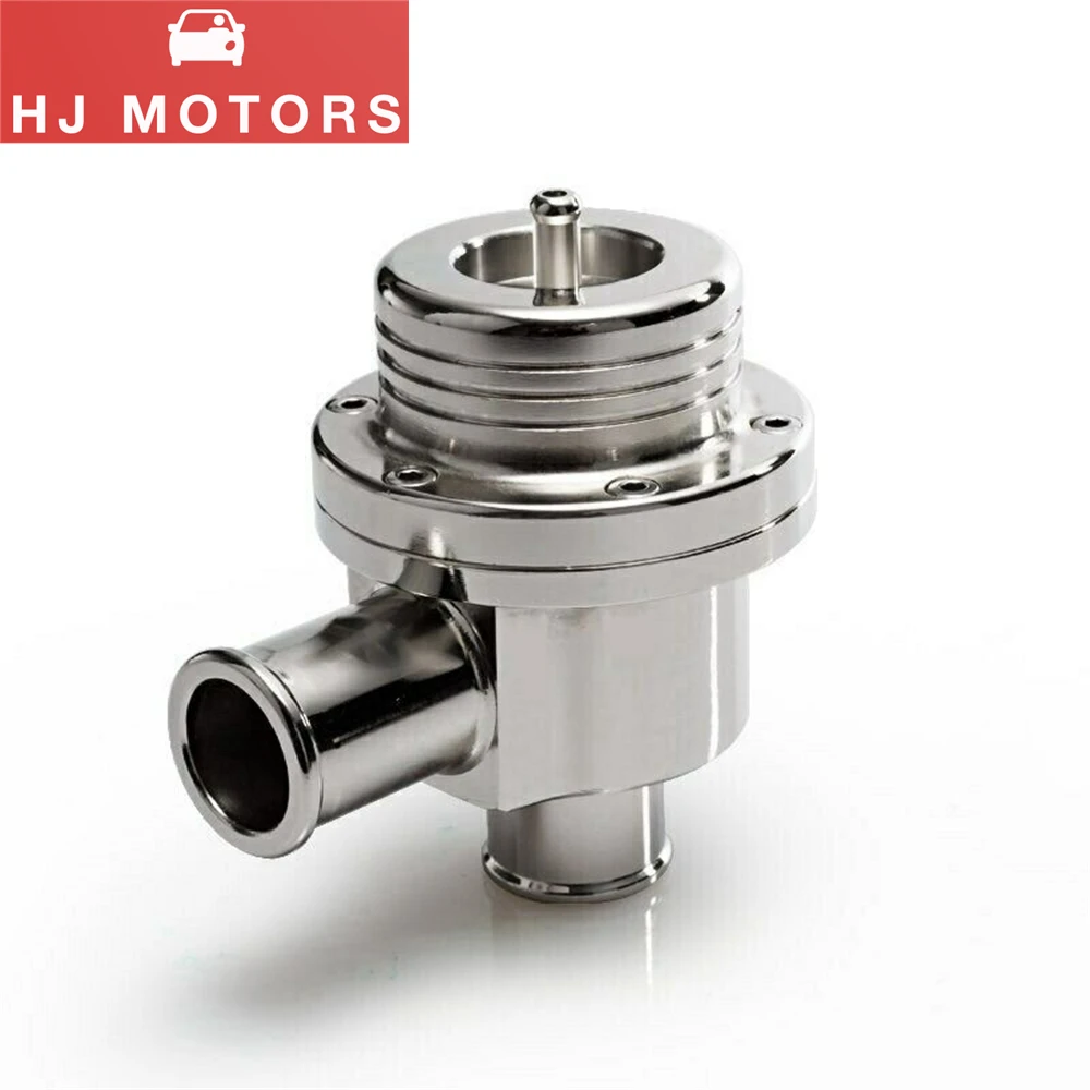 Universal 25mm Dual Turbo Recirculating Diverter Blow Off Dump Valve Aluminum for BMW Honda Chevrolet Dodge
