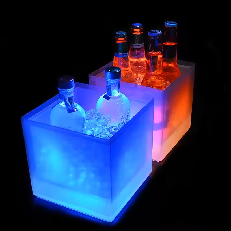 LED Ice Bucket for Champagne - Perfect for Parties & Homes