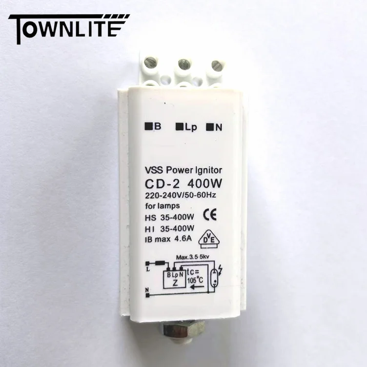 Electronic Ignitor for Sodium & Metal Halide Lamps (70W-400W