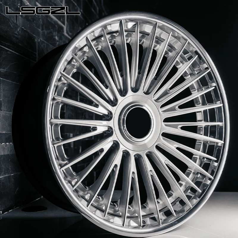 Forged Monoblock 2 Piece Custom Painted 5x114.3 5x130 For M3 M5 Ferrari Ranger Rover 18-26INCH