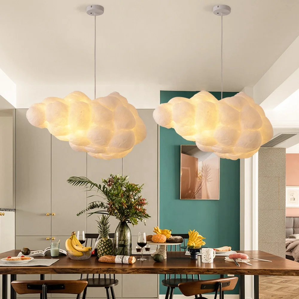 white cloud pendant light