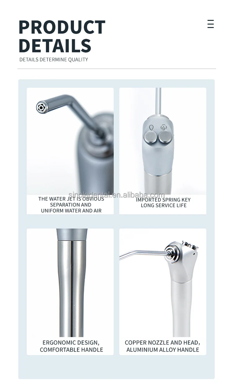 Dental Air And Water Syringe 3 Way Syringe With 5 Color Buy Dental