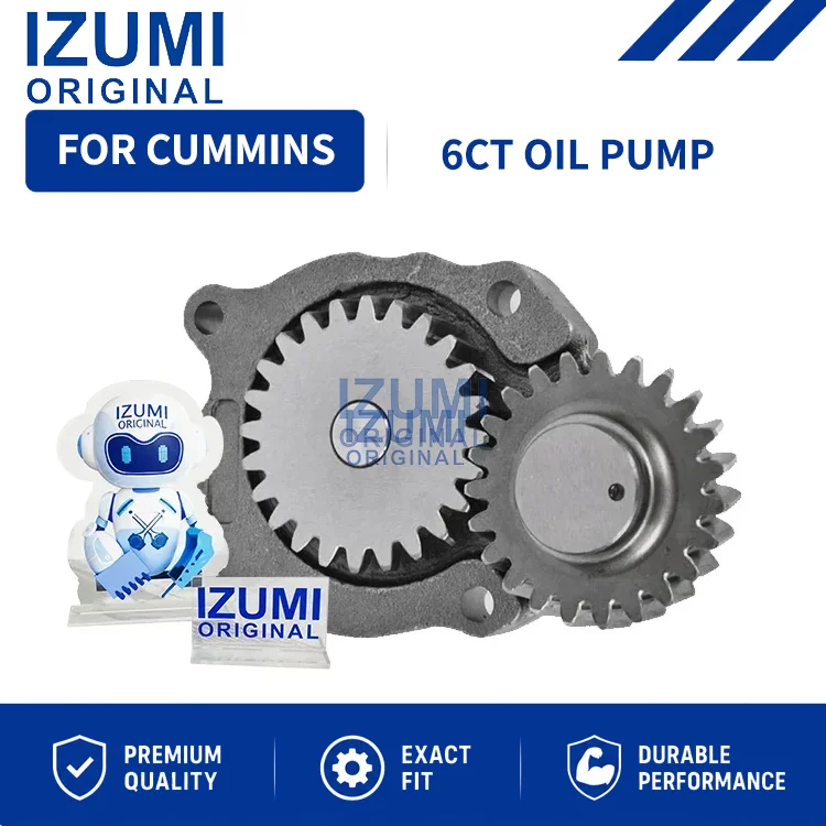 IZUMI ORIGINAL 6CT 3930338 3802278 3800828 3918213 3921067 3924644 3926201 3948072 3966840 4941464 4983588 Oil Pump for Cummins