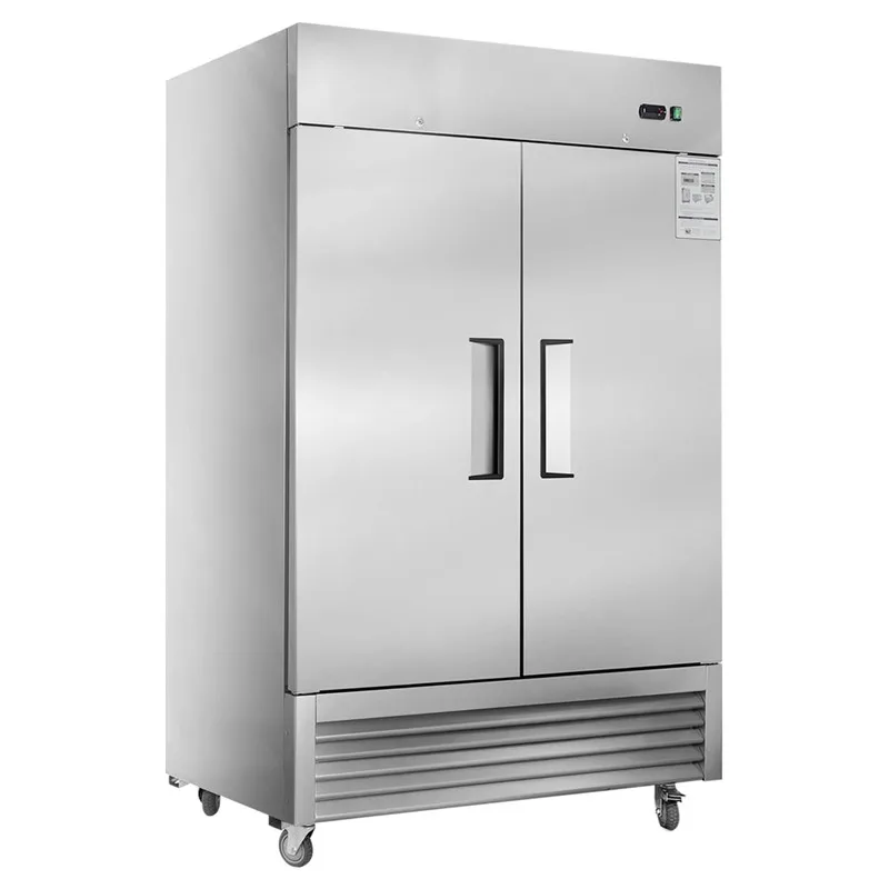 Upright Commercial Fridge Reach-in Cold Storage Refrigerator Freezer 54 ...
