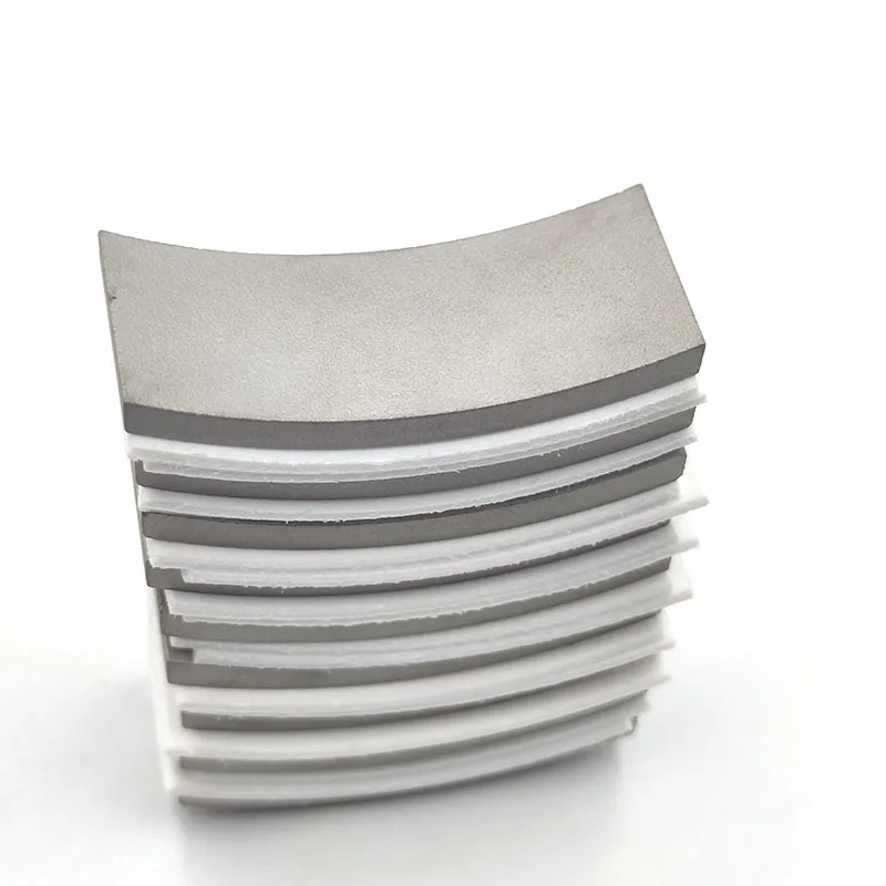 Постоянный редкоземельный изогнутый магнит N52 неодимовый для серводвигателя