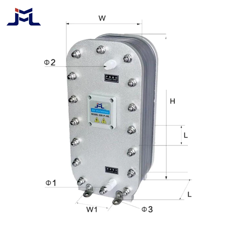 Distilled Ultra-Pure Water Demineralization System EDI Water Ionization RO Plant/Machine/Equipment Engine Filter Tank Lab