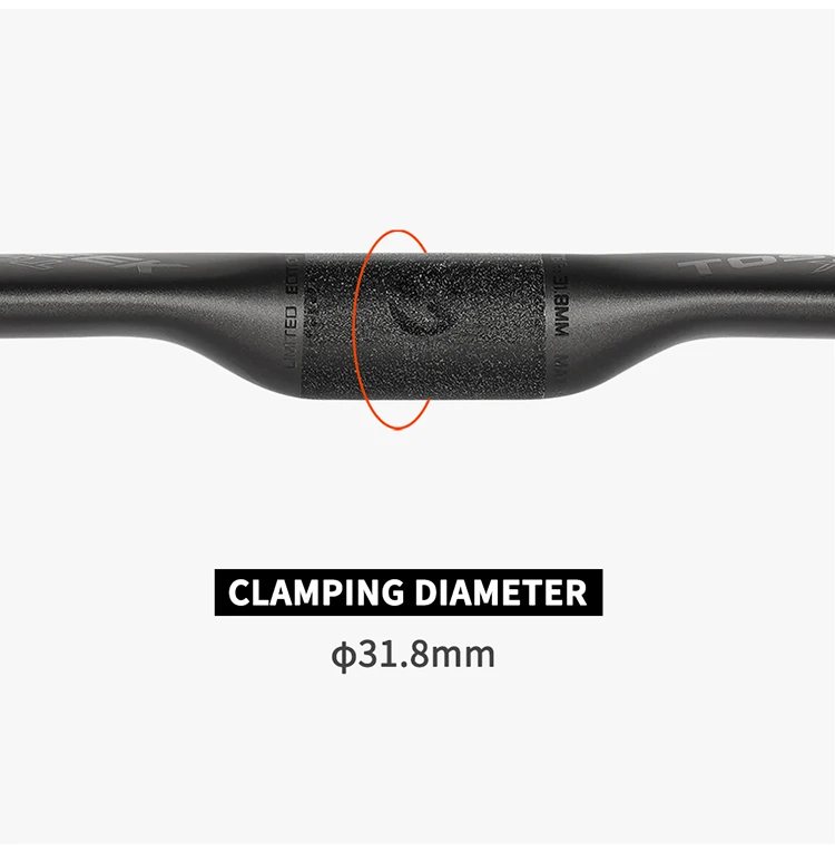 Toseek Zxb-Two Bike Handlebar - Carbon Fiber Road Bicycles